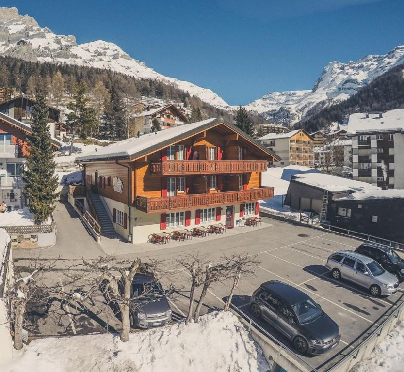 Touristenheim Bergfreude Leukerbad Exteriér fotografie