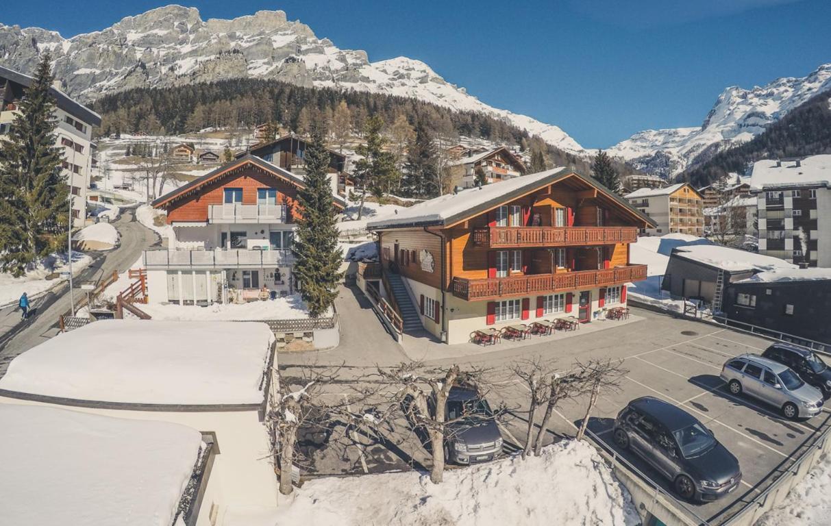 Touristenheim Bergfreude Leukerbad Exteriér fotografie